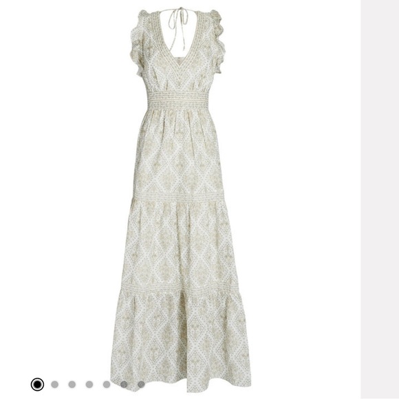 INTERMIX Dresses & Skirts - NWT‎ Intermix Orien Silk-Blend Tiered Maxi Dress